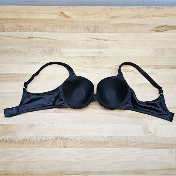 BALI 3T62 Passion For Comfort Worry Free Underwire Size 34B Bra BLACK RN 15763 - Picture 4 of 6